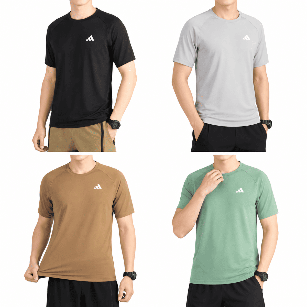 Adidas Men's Shirt 4 Color (90201) - all four colours