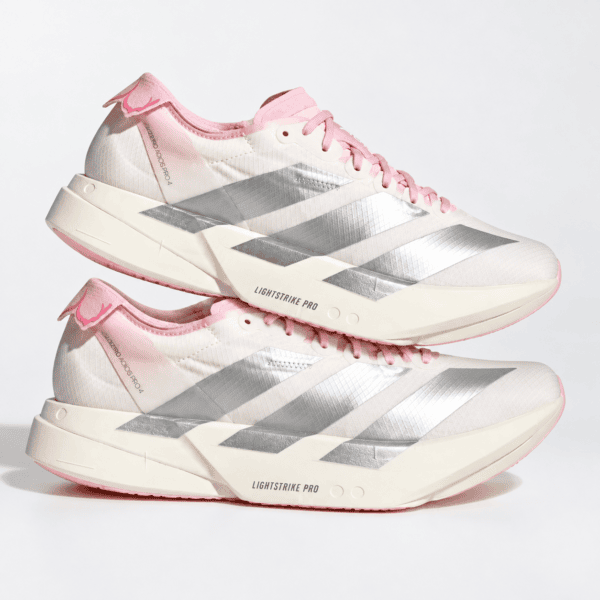 Adidas Adizero Adios Pro 4 Cherry Blossom - stacked view