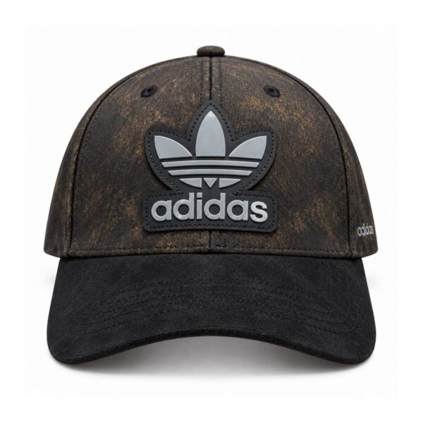 adidas_bronze_wash_cap_front_refined - UAE SPORT STORE Adidas Glittery Bronze Baseball Cap - front view