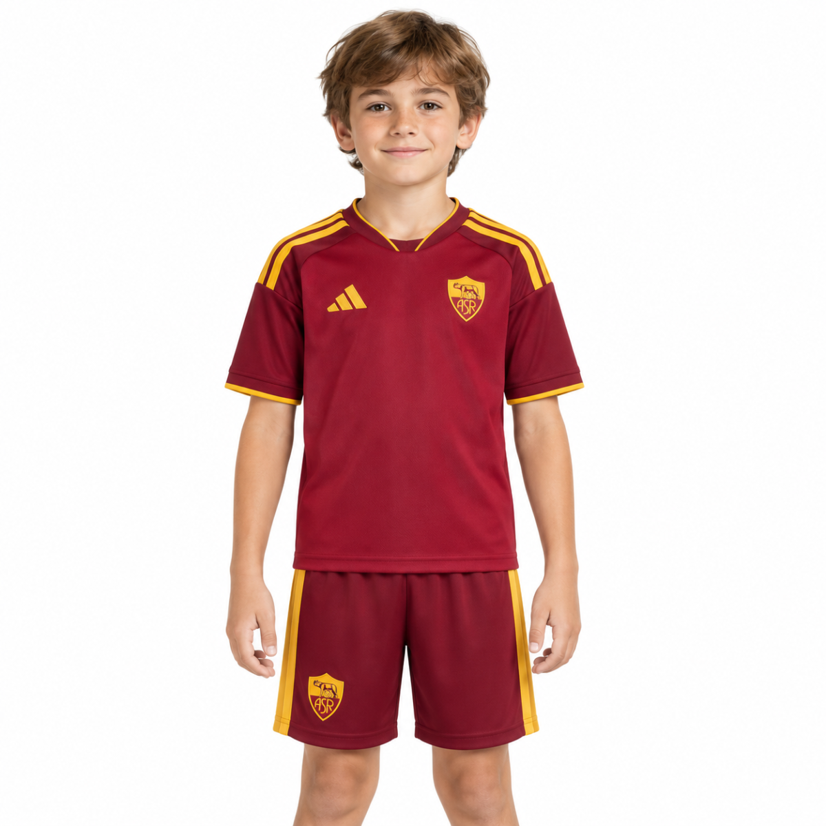 AS Roma Home Kit Kids 2026/27