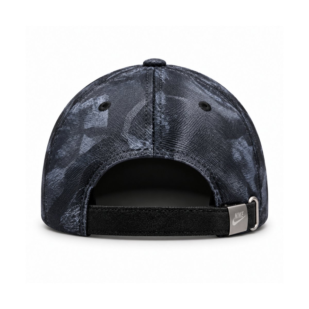 charcoal-badge-cap-back - UAE SPORT STORE Nike Charcoal Badge Baseball Cap - back view