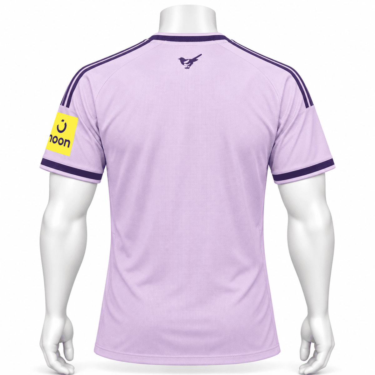 Newcastle United third kit jersey 2026/27 in purple with black accents.