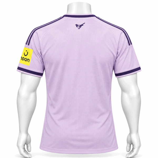 Newcastle United third kit jersey 2026/27 in purple with black accents.