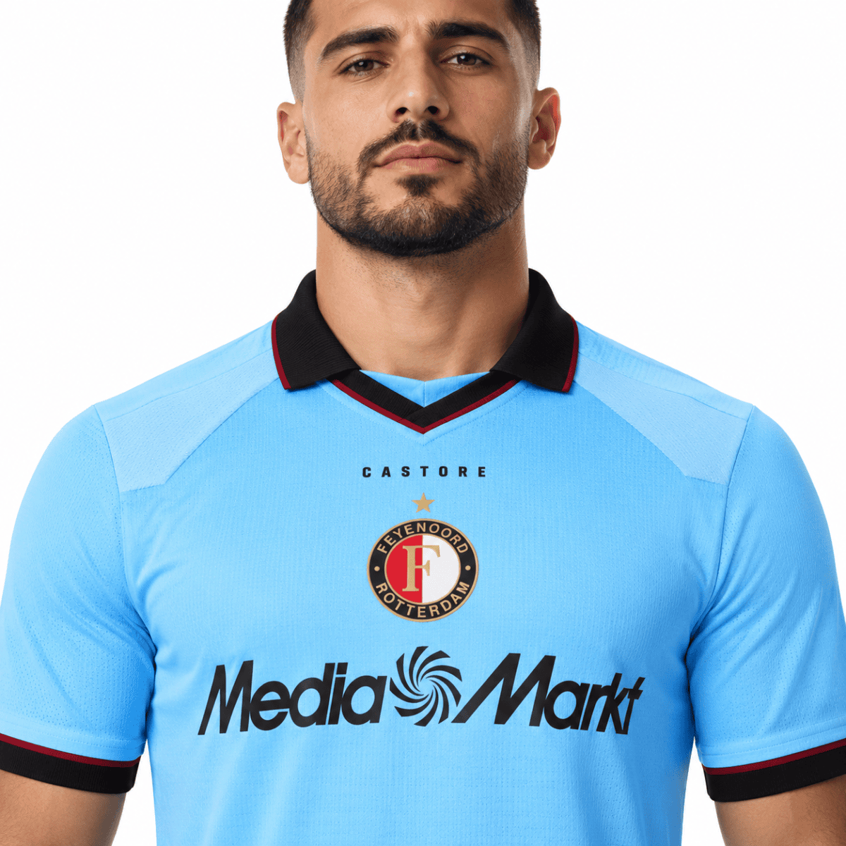 Feyenoord away jersey 2026/27 with club crest and MediaMarkt sponsor.