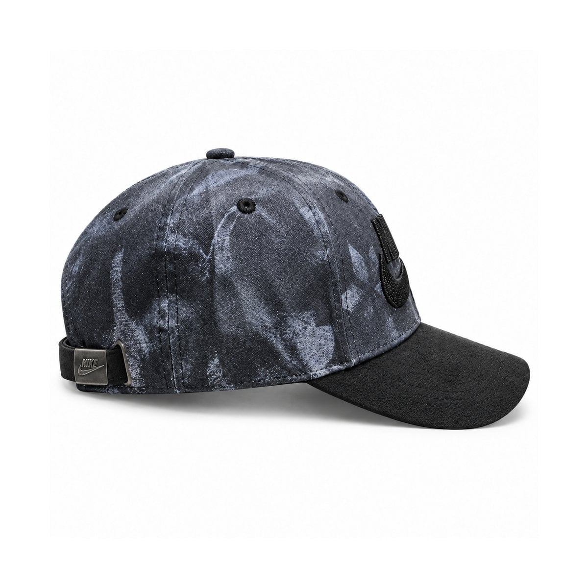 gray-sb-cap-side-right - UAE SPORT STORE Nike SB - Dark Gray Wash Baseball Cap - right side view