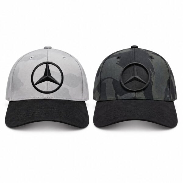 mercedes-camo-caps-1200x1200 - UAE SPORT STORE Mercedes Camo Baseball Cap - 2 Colors - Grey Camo and Dark Green Camo