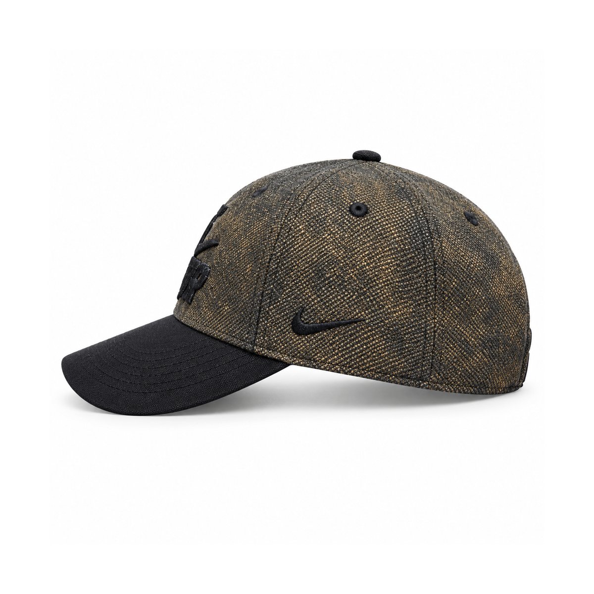 nike-air-cap-side-left - UAE SPORT STORE Nike Air Glittery Brown Baseball Cap - left side view