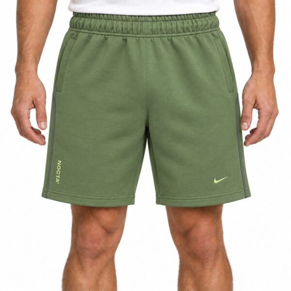 nike-nocta-shorts-green-1 - UAE SPORT STORE Nike x NOCTA Tech Fleece shorts green