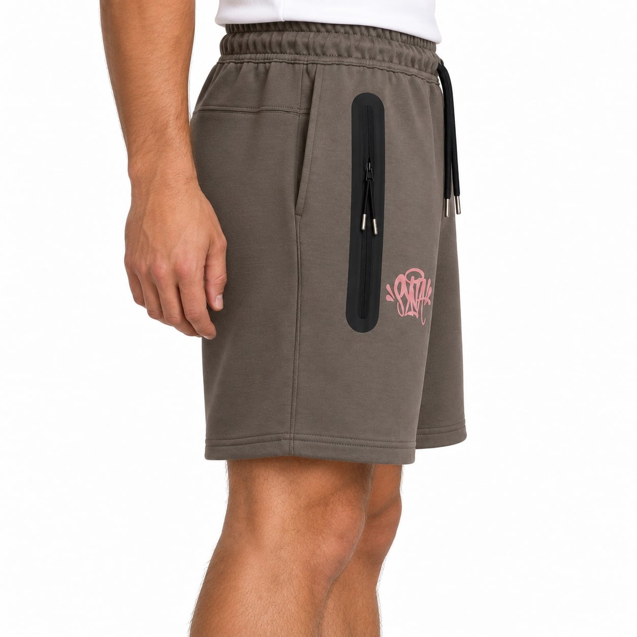 nike-syna-shorts-brown-5 - UAE SPORT STORE Nike Tech Fleece x Syna World shorts brown