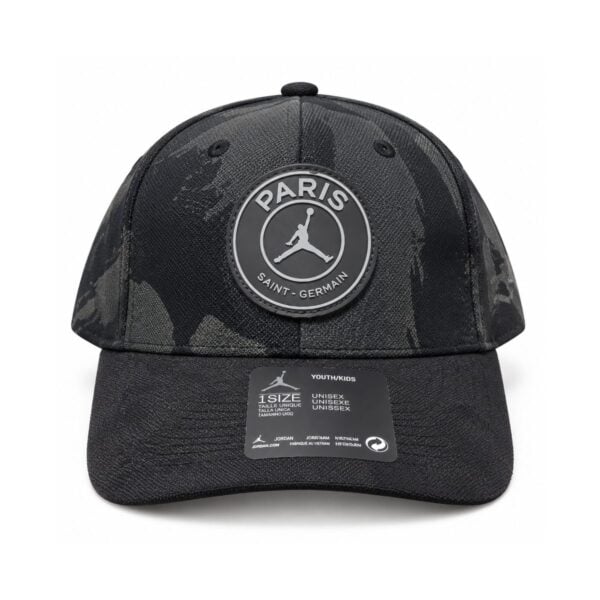 psg-camo-cap-front - UAE SPORT STORE PSG Camo Baseball Cap - front view