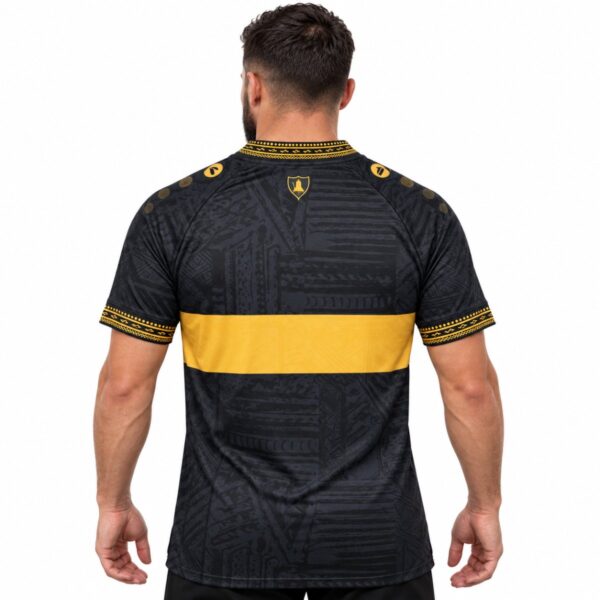 VfB Stuttgart goalkeeper jersey 2026/27 back view with gold band